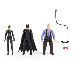 Batman film set de 3 figurine 10cm, Spin Master