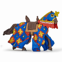 Papo figurina cal crin albastru, Papo