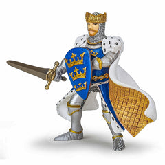 Papo figurina regele arthur bleu, Papo