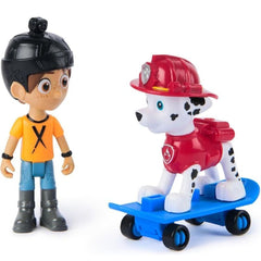 Patrula catelusilor set figurine eroi de salvare marshall si daring danny x