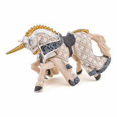 Papo figurina calul cavalerului unicorn, Papo