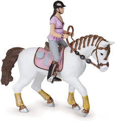 Papo figurina set poney club-boxa carton+4 figurine, Papo