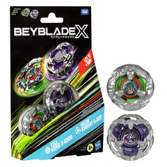 Beyblade x pachet duo yell kong 3-60gb si helm knight 5-80t, Hasbro