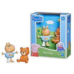 Peppa pig figurina prietenii amuzanti poneiul pedro 7cm, Hasbro