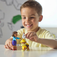 Patrula catelusilor set figurine eroi de salvare rubble si mayor goodway