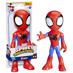 Spidey prietenii extraordinari figurina supradimensionata spidey 23cm, Hasbro