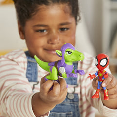 Spidey si prietenii marvel dino webs spidey si goblin raptor, Hasbro
