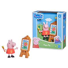 Peppa pig figurina prietenii amuzanti peppa pig 7cm, Hasbro