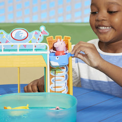 Peppa pig set de joaca parcul acvatic al lui peppa, Hasbro
