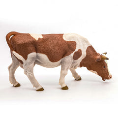 Papo figurina vaca simmental pascand, Papo