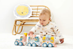 Ecoiffier tren cu animale