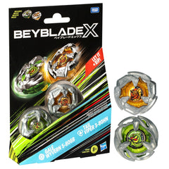 Beyblade x pachet duo tail viper 3-80hn si gale wyvern 5-80gb, Hasbro