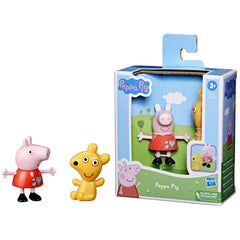 Peppa pig figurina prietenii amuzanti peppa pig 7cm, Hasbro