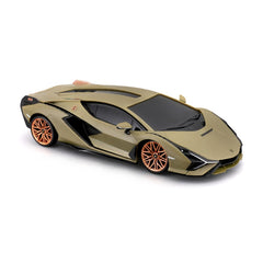 Maisto masinuta premium cu telecomanda 2.4GHz LAMBORGHINI SIAN FKP37 scara 1 la 24