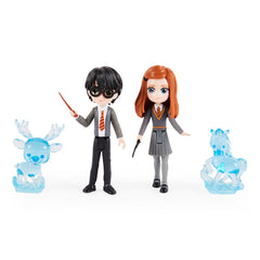 Harry potter wizarding world magical minis set 2 figurine harry potter si ginny weasley, Spin Master