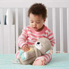 Fisher price jucarie respira cu bebelusul vidra
