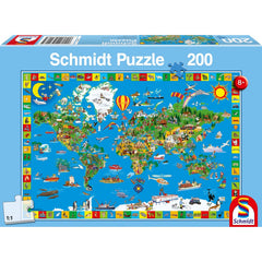 Puzzle Schmidt: Lumea ta uimitoare, 200 piese, Schmidt