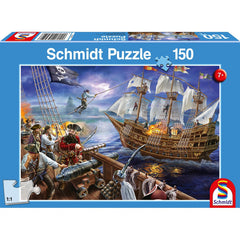 Puzzle Schmidt: Aventura Piratilor, 150 piese, Schmidt