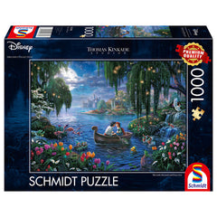 Puzzle Schmidt: Thomas Kinkade - Disney - Mica sirena si printul Eric, 1000 piese, Schmidt