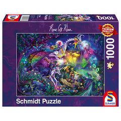 Puzzle Schmidt: Rose Cat Khan - Circul noptii de vara, 1000 piese, Schmidt