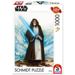 Puzzle Schmidt: Thomas Kinkade - Star Wars - Razboiul Stelelor - Maestrul Jedi, 1000 piese, Schmidt