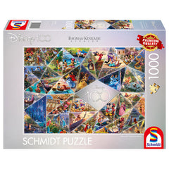 Puzzle Schmidt: Thomas Kinkade - Disney - Editie speciala 2 pentru celebrarea a 100 de ani, 1000 piese, Schmidt
