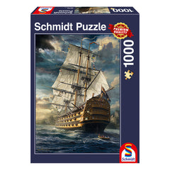 Puzzle Schmidt: Corabia, 1000 piese, Schmidt
