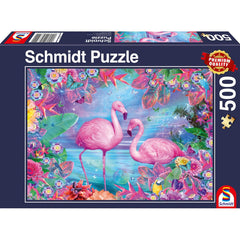 Puzzle Schmidt: Flamingo, 500 piese, Schmidt