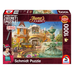 Puzzle Schmidt: J. Journey - Mosia de orhidee, 1000 piese, Schmidt