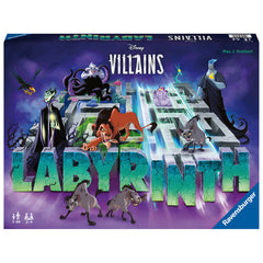 Labyrinth Villains Ravensburger, joc labirint pentru copii cu caractere Disney de la 7 ani, multilingv incl. RO, Ravensburger