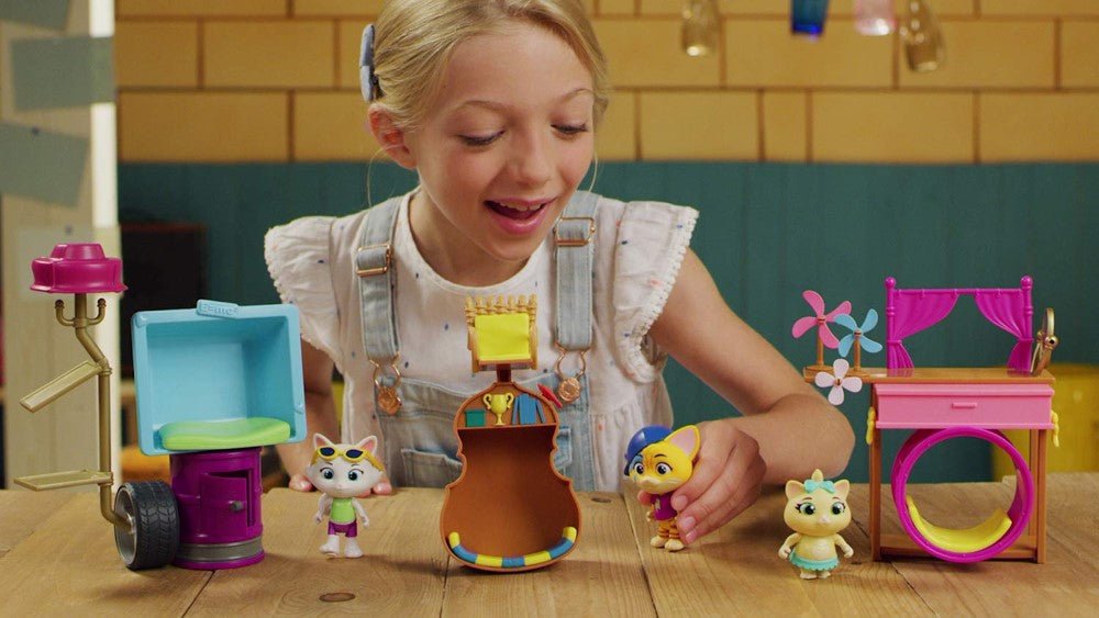 44 de pisici set figurina lampo cu accesorii, Simba - Publisol.ro