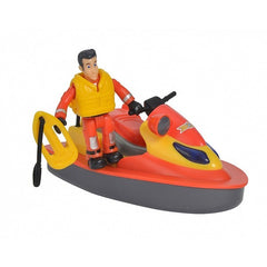 Pompierul sam jetsky cu roti si figurina, Simba
