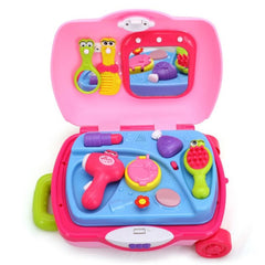 Troler cu set coafura si accesorii frumusete