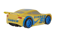Cars masinuta cu sistem pullback Dinoco Cruz Ramirez scara 1:43