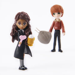 Harry potter wizarding world magical minis set 2 figurine ron si parvati, Spin Master