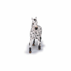 Papo figurina iapa appaloosa neagra, Papo