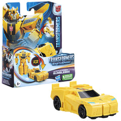 Transformers 7 earthspark figurina transformabila bumblebee 6cm, Hasbro