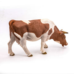 Papo figurina vaca simmental pascand, Papo