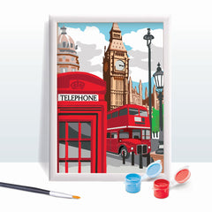 Picteaza si inrameaza Londra
