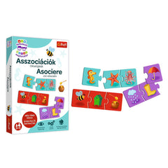 Joc educativ invata prin asociere micul explorator, Trefl
