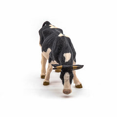 Papo figurina vaca alb cu negru, Papo