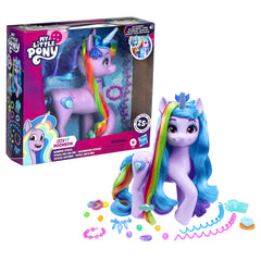 My little pony izzy moonbow si coafurile curcubeu, Hasbro