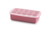 Recipient refrigerare hrana bebe,  roz 59 ml x 10 cub, Melii