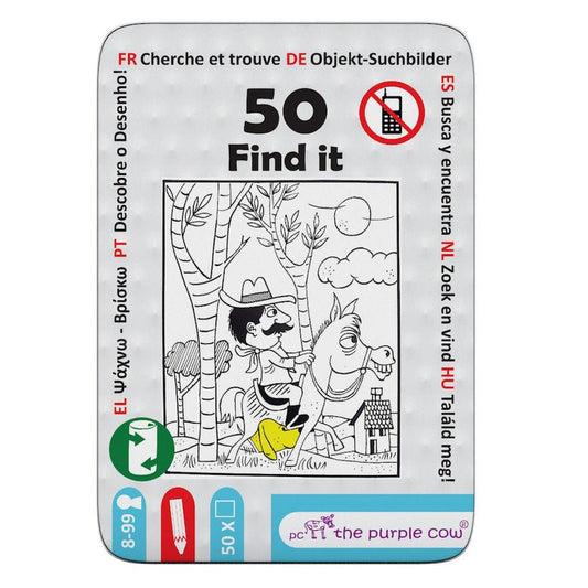 50 de provocari Gaseste diferenitele, Purple Cow - Publisol.ro