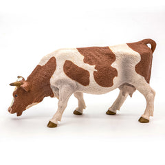 Papo figurina vaca simmental pascand, Papo