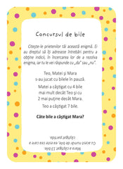 52 de enigme pe care sa le rezolvi cu prietenii tai, de Emmanuelle Poliméni, ilustrații: Joëlle Dreidemy - Publisol.ro