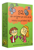 52 de enigme pe care sa le rezolvi cu prietenii tai, de Emmanuelle Poliméni, ilustrații: Joëlle Dreidemy - Publisol.ro