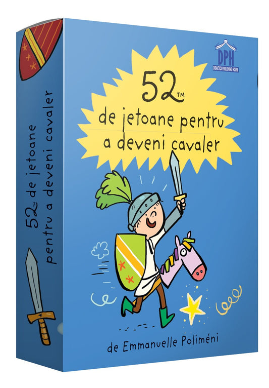 52 de jetoane pentru a deveni cavaler, de Emmanuelle Poliméni, ilustrații: Joëlle Dreidemy - Publisol.ro