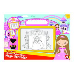 Tabla magnetica magic scribbler baby princess, AS
