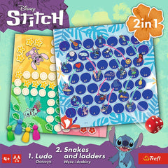 Joc Disney Stitch 2 in 1 ludo si serpisori scari